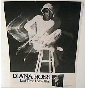 1974 Diana Ross Last Time I Saw Him Print Ad